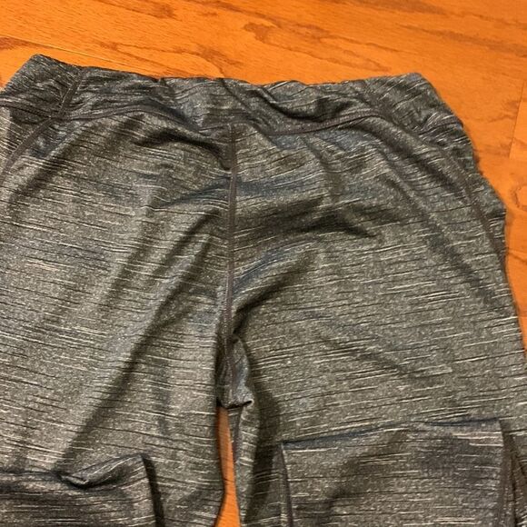 Zone Pro Size Large athletic pants/leggings heather gray - Picture 2 of 6